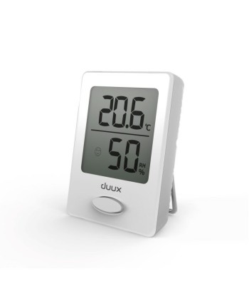 Duux Sense Hygrometer + Thermometer, White, LCD display