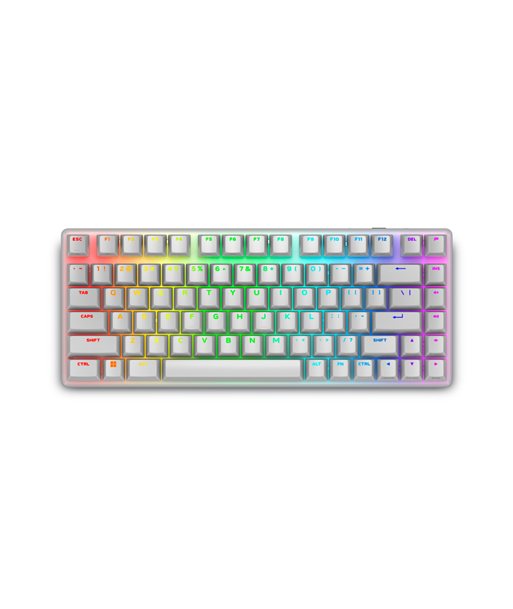 Dell Alienware Pro Gaming Keyboard AW720M - Lunar Light (US, Wireless, Bluetooth, Linear Mech.)