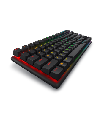 Dell Alienware Pro Игровая Клавиатура Беспроводная - Dark Side of the Moon (Линейная Механика, Bluetooth)