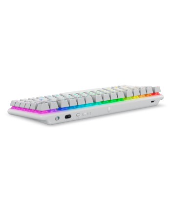 Dell Alienware Pro Gaming Keyboard AW720M - Lunar Light (US, Wireless, Bluetooth, Linear Mech.)