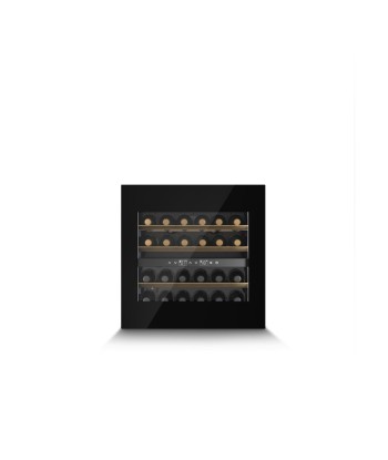 Винный холодильник Caso WineDeluxe WD 24 Energy efficiency class F Built-in Bottles capacity 24 Cooling type Black