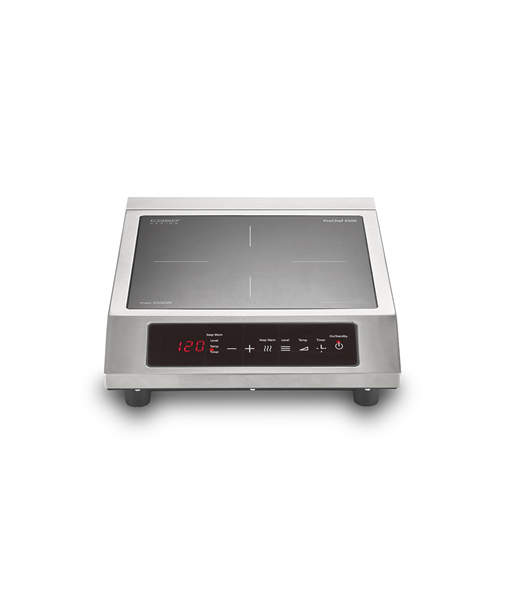 Pliidiplaat Caso Mobile ProChef 3500 Induction Number of burners/cooking zones 1 Touch Timer Stainless Steel/Black