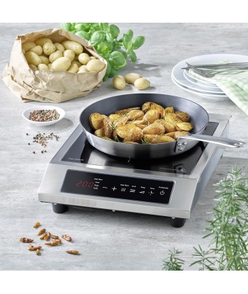 Pliidiplaat Caso Mobile ProChef 3500 Induction Number of burners/cooking zones 1 Touch Timer Stainless Steel/Black