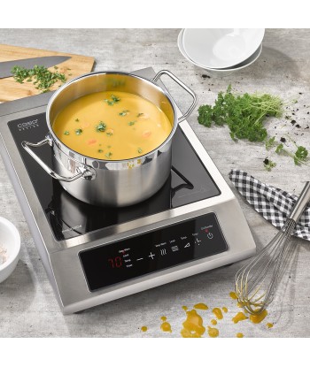 Варочная панель Caso Mobile ProChef 3500 Induction Number of burners/cooking zones 1 Touch Timer Stainless Steel/Black