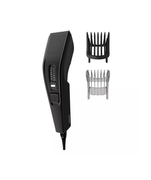 Philips Hair Clipper HC3510/15 Series 3000 Corded, Step precise 2 mm, 13, Black