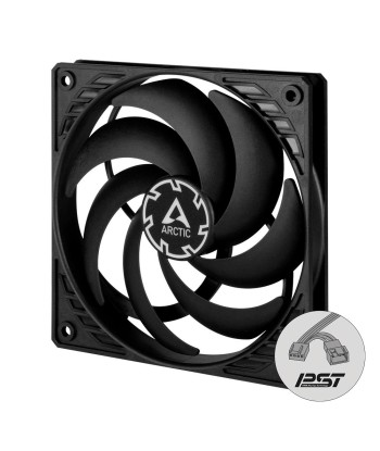 Arctic P12 PWM PST Korpus Ventilaator - 120mm - Must