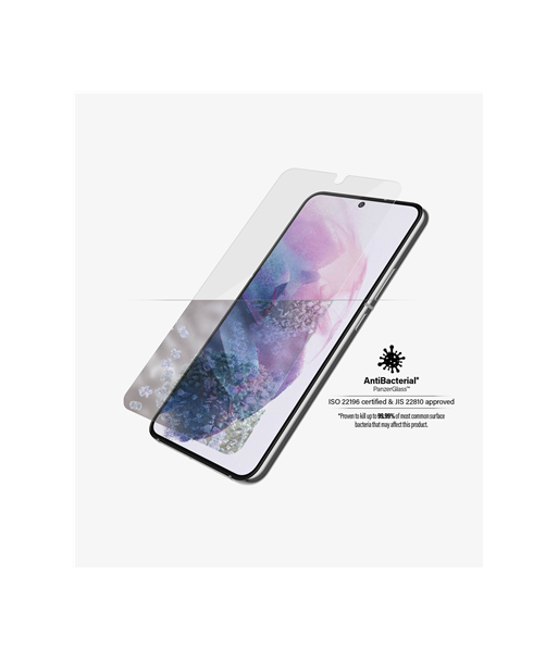 Защитная пленка PanzerGlass для Samsung Galaxy S22 - Прозрачное закаленное стекло Защитная пленка PanzerGlass для Samsung Galaxy S22 - Прозрачное закаленное стекло