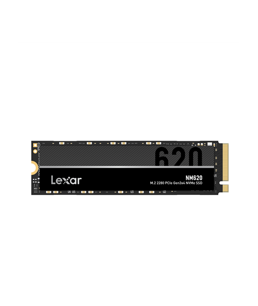 Lexar M.2 NVMe SSD LNM620 1000 GB, SSD form factor M.2 2280, SSD interface PCIe Gen3x4, Write speed 3000 MB/s, Read speed 3300 Lexar M.2 NVMe SSD LNM620 1000 GB, SSD form factor M.2 2280, SSD interface PCIe Gen3x4, Write speed 3000 MB/s, Read speed 3300