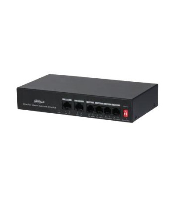 Switch DAHUA PFS3006-4ET-36 PoE ports 4 36 Watts DH-PFS3006-4ET-36