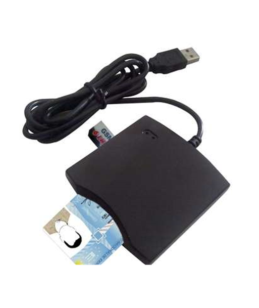 Transcend Smart Card Reader - USB PC/SC - Black Transcend Smart Card Reader - USB PC/SC - Black