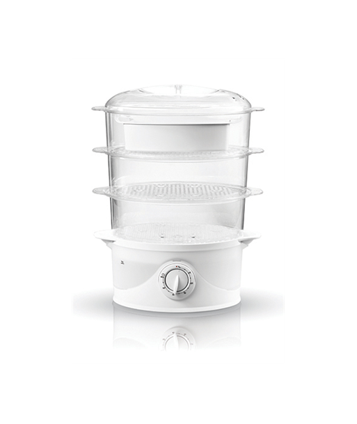 Adler White Electric Deep Fryer - 800W, 3 Baskets Adler White Electric Deep Fryer - 800W, 3 Baskets