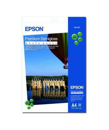 Epson Premium Semigloss Photo Paper A4, 251gsm, 20 Sheets - Stunning Prints!
