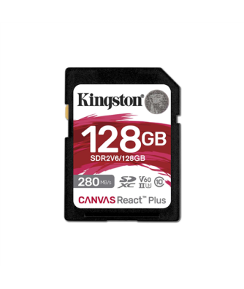 Kingston UHS-II Video Speed Class (V60) 128 GB SD Flash memory class Class 10, UHS-II, U3, V60
