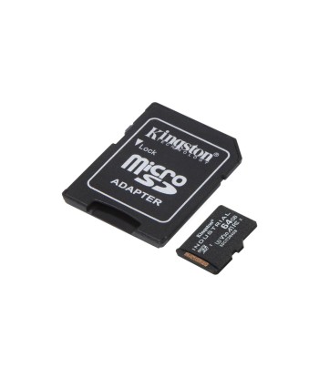 Kingston 64GB Tööstuslik microSD Kaart UHS-I U3 V30 A1 SD Adapteriga