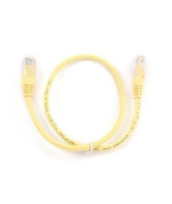 Gembird CAT5e UTP Патч-кабель, 0.5m, Желтый