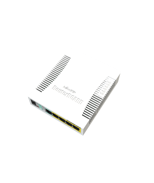 MikroTik Cloud Router Switch RB260GSP 1000 Mbit/s, Ethernet LAN (RJ-45) ports 5, Desktop
