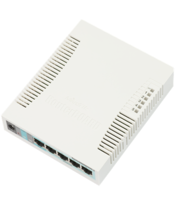 Switch MIKROTIK CSS106-5G-1S Desktop/pedestal 5x10Base-T / 100Base-TX / 1000Base-T 1xSFP CSS106-5G-1S