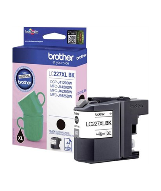 Brother LC-227XLBK Ink Cartridge, Black