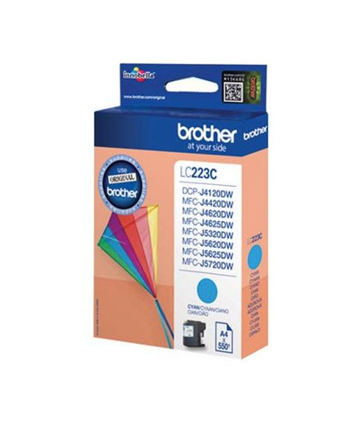 Brother LC-223C Ink Cartridge, Cyan