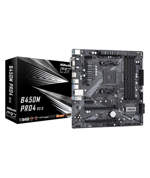 ASRock AM4 B450M Pro4 uATX