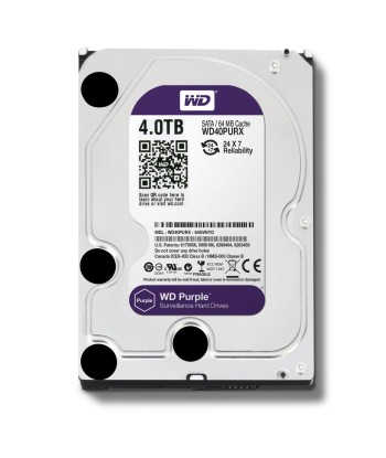 WD Purple 4TB Sata-3 256Mb Surveillance