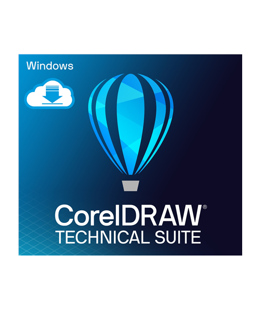CorelDRAW Technical Suite Enterprise License, 1 year CorelSure Maintenance, volume 1-4 Corel