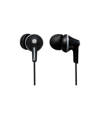 Panasonic RP-HJE125E-K In-Ear Headphones - Black