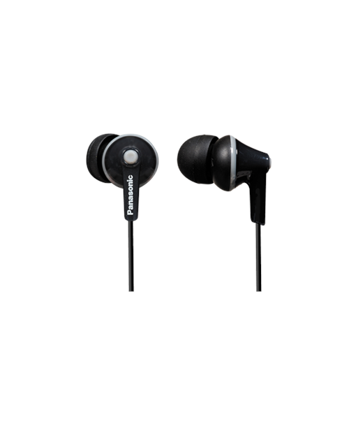 Наушники Panasonic RP-HJE125E-K - Черные Наушники Panasonic RP-HJE125E-K - Черные