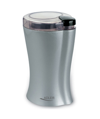 Кофемолка Adler AD 443 - Нержавеющая сталь, 150 Вт, 70 г, 8 Чашек