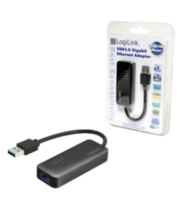 Logilink UA0184, USB 3.0 to Gigabit Ethernet Adapter Logilink