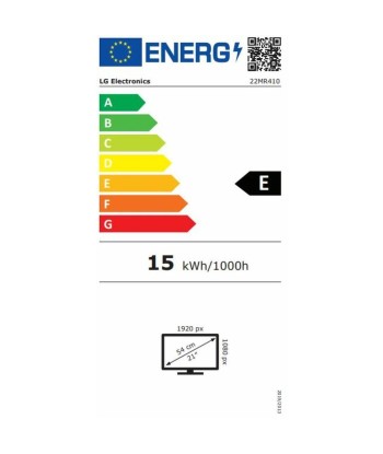 LCD Monitor LG 22MR410-B 21.45" Panel VA 1920x1080 16:9 100Hz 5 ms Tilt Colour Black 22MR410-B