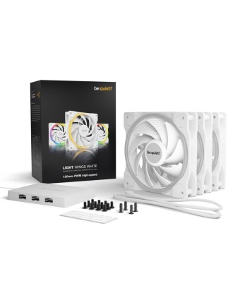 CASE FAN 120MM LIGHT WINGS PWM/WHITE HIGH-SP. BL101 BE QUIET