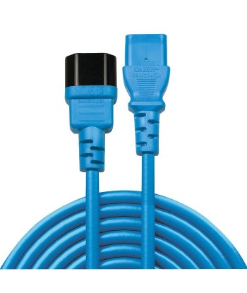 CABLE POWER IEC EXTENSION 0.5M/BLUE 30470 LINDY