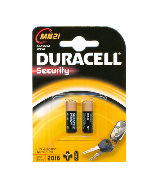 Duracell A23 MN21 Alkaline Patarei - 2 tk Duracell A23 MN21 Alkaline Patarei - 2 tk