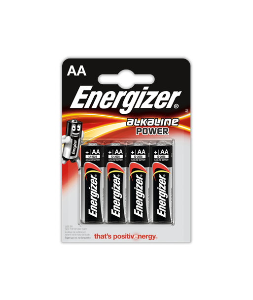 Energizer AA/LR6, Alkaline Power, 4 pc(s) Energizer AA/LR6, Alkaline Power, 4 pc(s)