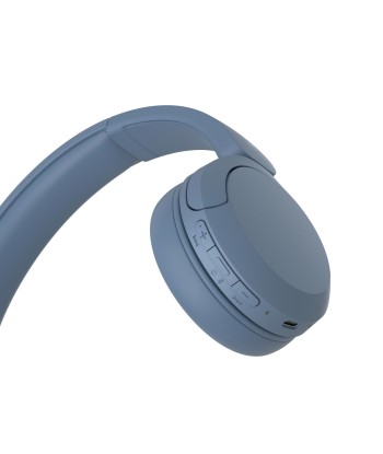 Sony WH-CH520, Blue Sony, WH-CH520, Wireless, On-Ear, Microphone, Noise canceling