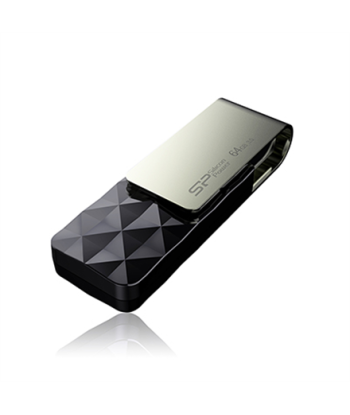 Silicon Power Blaze B30 64 GB, USB 3.0, Black