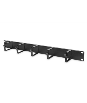 Digitus   Cable Management Panel   DN-97602   Black   5x cable management ring (HxD: 40x60 mm). The Cable Management Panel is