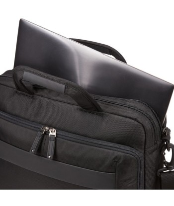Case Logic Fits up to size 14 " Slim Briefcase NOTIA-114 Black Shoulder strap
