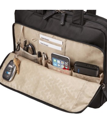 Case Logic Fits up to size 14 " Slim Briefcase NOTIA-114 Black Shoulder strap