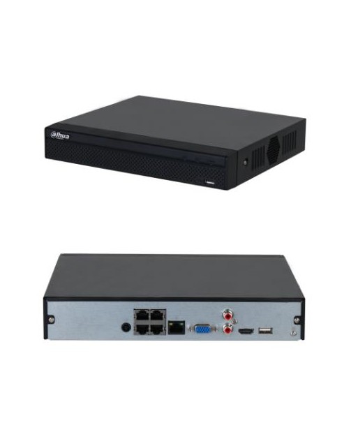 Dahua NVR2104HS-P-4KS3 4-Channel PoE Network Video Recorder Dahua NVR2104HS-P-4KS3 4-Channel PoE Network Video Recorder