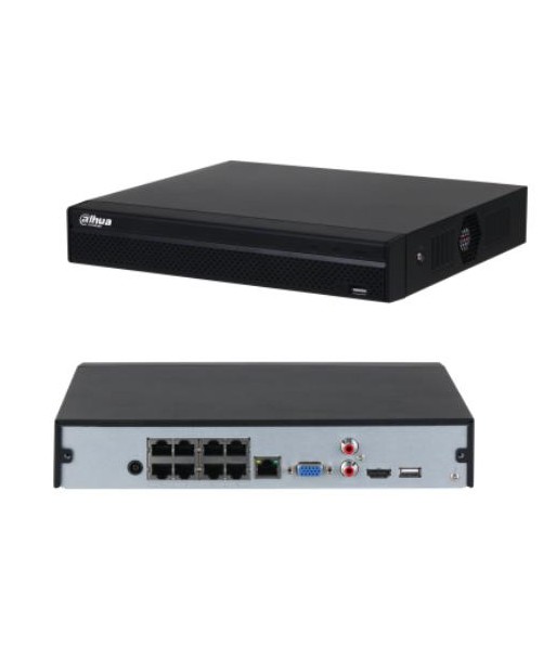 Dahua NVR4108HS-8P-4KS3 8-Channel PoE Network Video Recorder Dahua NVR4108HS-8P-4KS3 8-Channel PoE Network Video Recorder