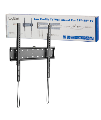 LogiLink BP0013 Fikseeritud TV seinakinnitus 32" - 55" ekraanidele