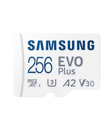 Samsung EVO Plus 256GB microSDXC UHS-I U3 A2 V30 Mälukaart