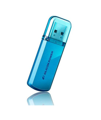 Silicon Power Helios 101 8GB USB 2.0 Flash Drive - Blue