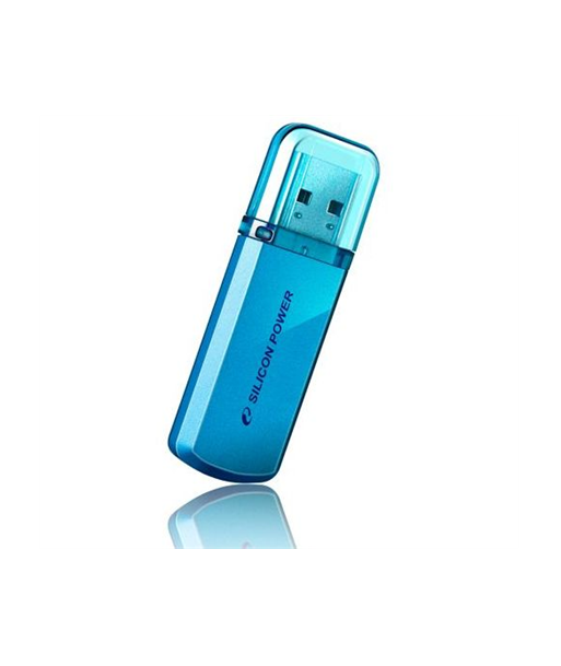 Silicon Power Helios 101 8GB USB 2.0 Flash Drive - Blue Silicon Power Helios 101 8GB USB 2.0 Flash Drive - Blue