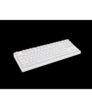 Механическая игровая клавиатура White THOR 404 TKL RGB Genesis Wired US USB Type-A 1005 g