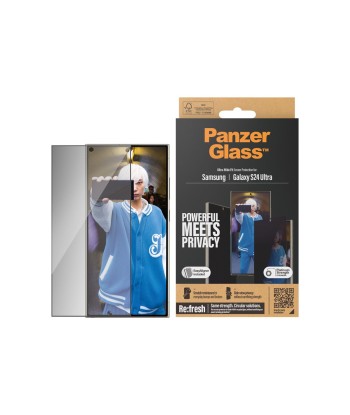 Защитная пленка для экрана PanzerGlass Privacy для Samsung Galaxy S24 Ultra (Ultra-Wide Fit)