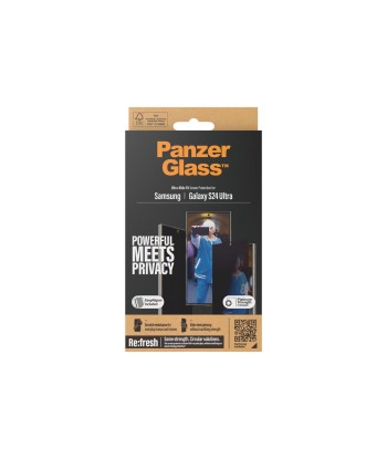 Защитная пленка для экрана PanzerGlass Privacy для Samsung Galaxy S24 Ultra (Ultra-Wide Fit)