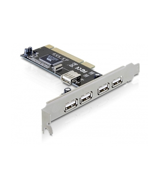 LogiLink 4+1 Port USB 2.0 PCI Card - Expand Your Connectivity!